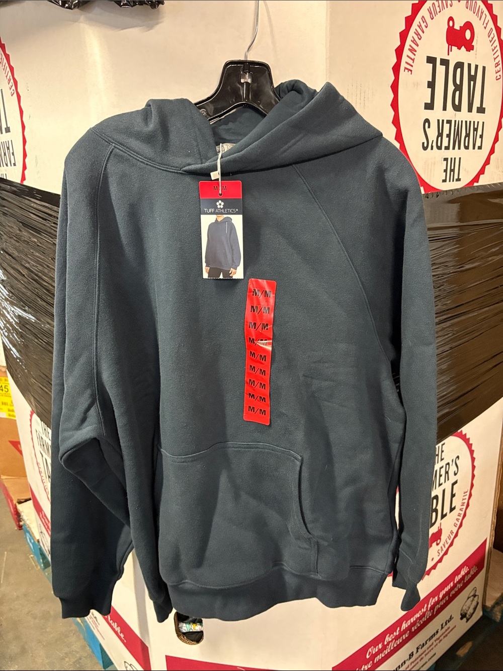 Women’s Tuff Athletics Navy Oversized Hoodie